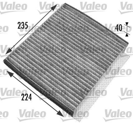 Filter kupeventilation CLIMFILTER PROTECT 698778 Valeo