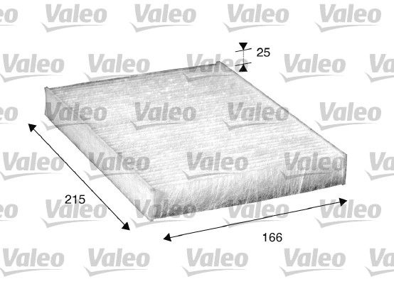 VALEO Pollen filter Particulate Filter 698867 Filter, interior air,Cabin filter FIAT,LANCIA,PUNTO (188),Doblo Cargo (223_),Doblo Kombi (119_, 223_)