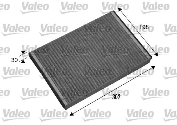 VALEO Pollen filter Activated Carbon Filter 698875 Filter, interior air,Cabin filter OPEL,VAUXHALL,Astra H Schrägheck (A04),Astra H Caravan (A04)