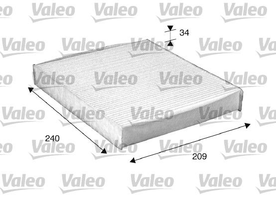 VALEO Pollen filter Particulate Filter 698882 Filter, interior air,Cabin filter FORD,MONDEO IV Turnier (BA7),Focus II Schrägheck (DA_, HCP, DP)