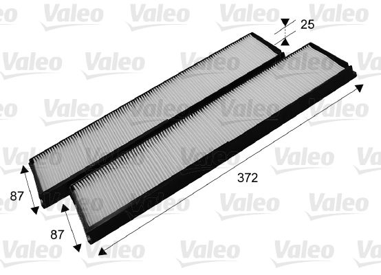 VALEO Pollen filter Particulate Filter 715684 Filter, interior air,Cabin filter MERCEDES-BENZ,Stufenheck (W124),W124 Coupe (C124),W124 T-modell (S124)