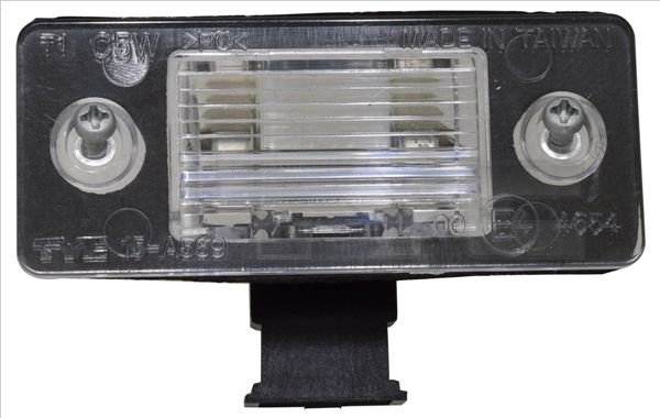 TYC Number Plate Light both sides 15-0569-00-2 Licence Plate Light SKODA,Fabia II Schrägheck (542),Fabia II Combi (545),YETI (5L)
