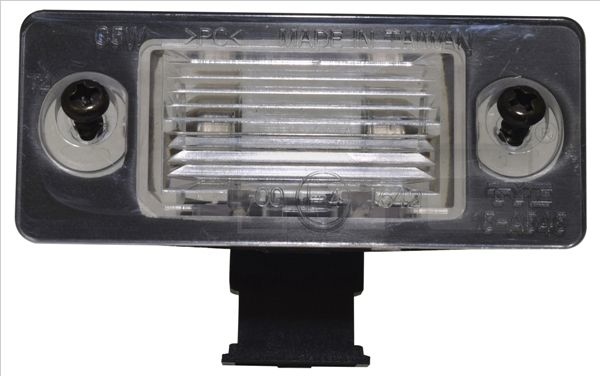 TYC Number Plate Light both sides 15-0545-00-2 Licence Plate Light SKODA,Fabia II Schrägheck (542),Fabia I Combi (6Y5),FABIA (6Y2)