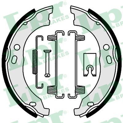 Citroen Brake Shoe Kit Parking Brake 01003 Lpr