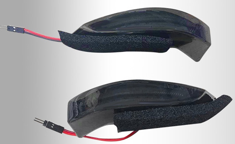 Set LED Side mirror-Flashing set - Smoke - incl. Dynamic Running Light