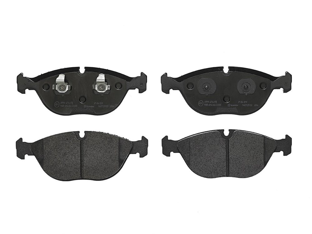 BREMBO Brake pad set VW,AUDI,MERCEDES-BENZ P 06 019 3B7698151,8D0698151D,8N0698151D 3Z0698151,PC57341PA,34111162884,34111165626,34111166161,7561D1115