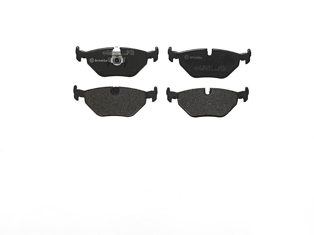 BREMBO Brake pad set PRIME LINE prepared for wear indicator P 06 023 Brake pads,Brake pad set, disc brake BMW,ALPINA,5 Limousine (E39),5 Touring (E39)