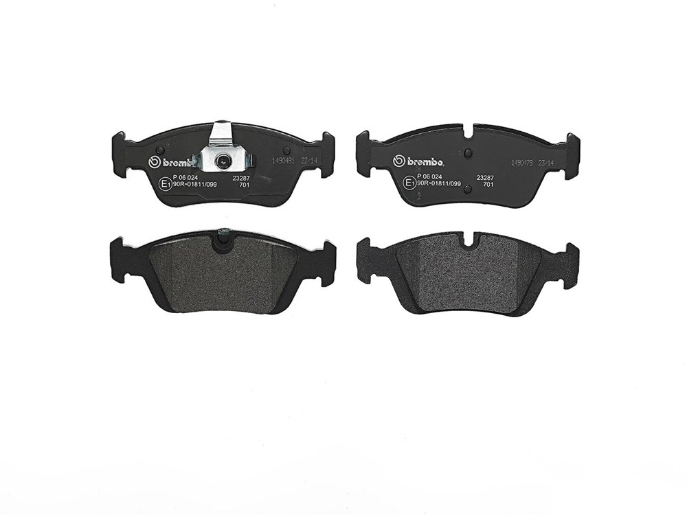 BREMBO Brake pad set BMW,WIESMANN,ALPINA P 06 024 34111160356,34111160357,34111160532 34111161437,34111161438,34111161445,34111161446,34111161455