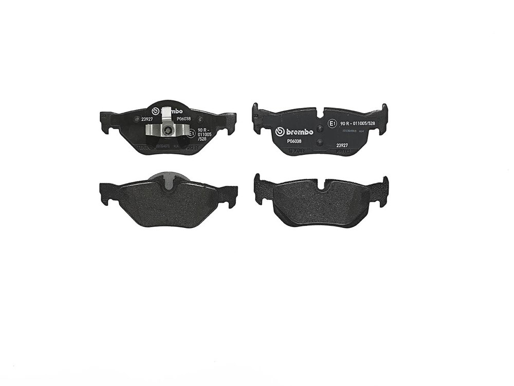 BREMBO Brake pad set PRIME LINE prepared for wear indicator P 06 038 Brake pads,Brake pad set, disc brake BMW,3 Touring (E91),3 Limousine (E90)