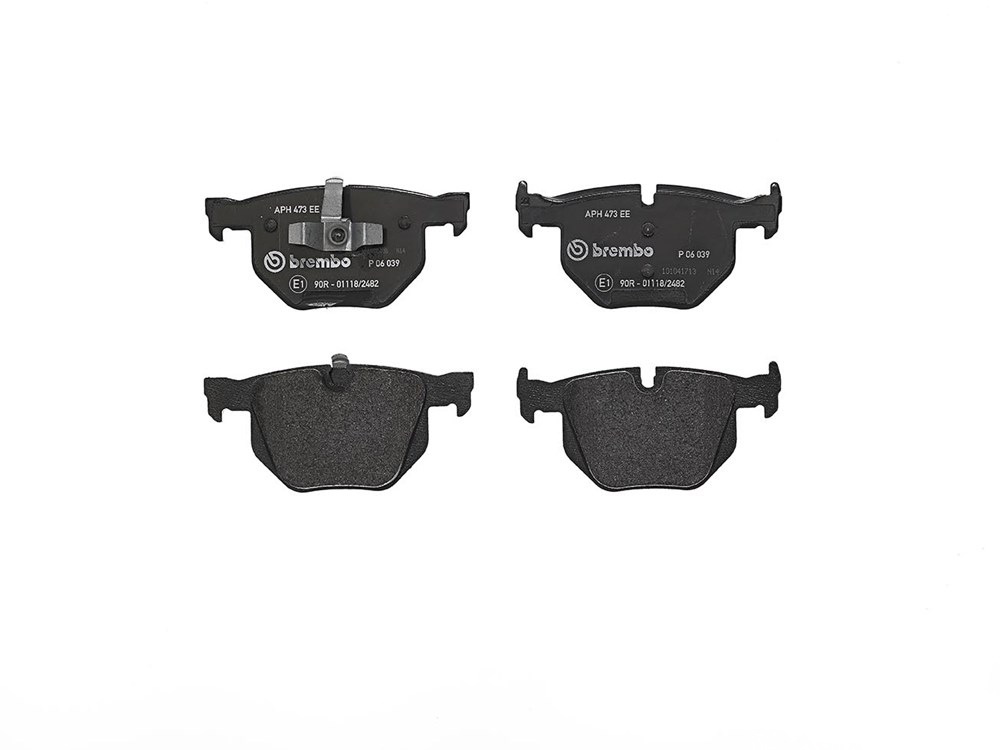 BREMBO Brake pad set PRIME LINE prepared for wear indicator P 06 039 Brake pads,Brake pad set, disc brake BMW,3 Touring (E91),3 Limousine (E90)