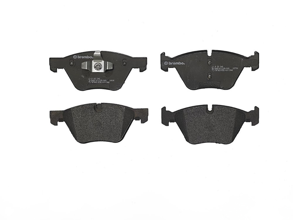 BREMBO Brake pad set PRIME LINE prepared for wear indicator P 06 040 Brake pads,Brake pad set, disc brake BMW,3 Touring (E91),3 Limousine (E90)