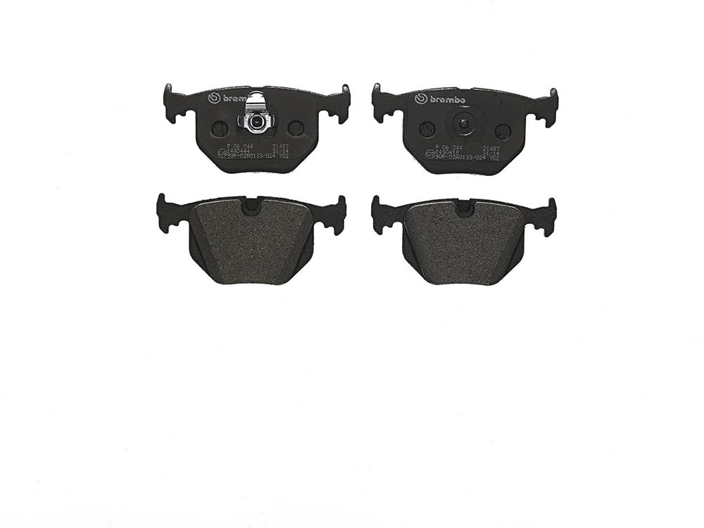 BREMBO Brake pad set PRIME LINE prepared for wear indicator P 06 044 Brake pads,Brake pad set, disc brake BMW,LAND ROVER,3 Limousine (E46)