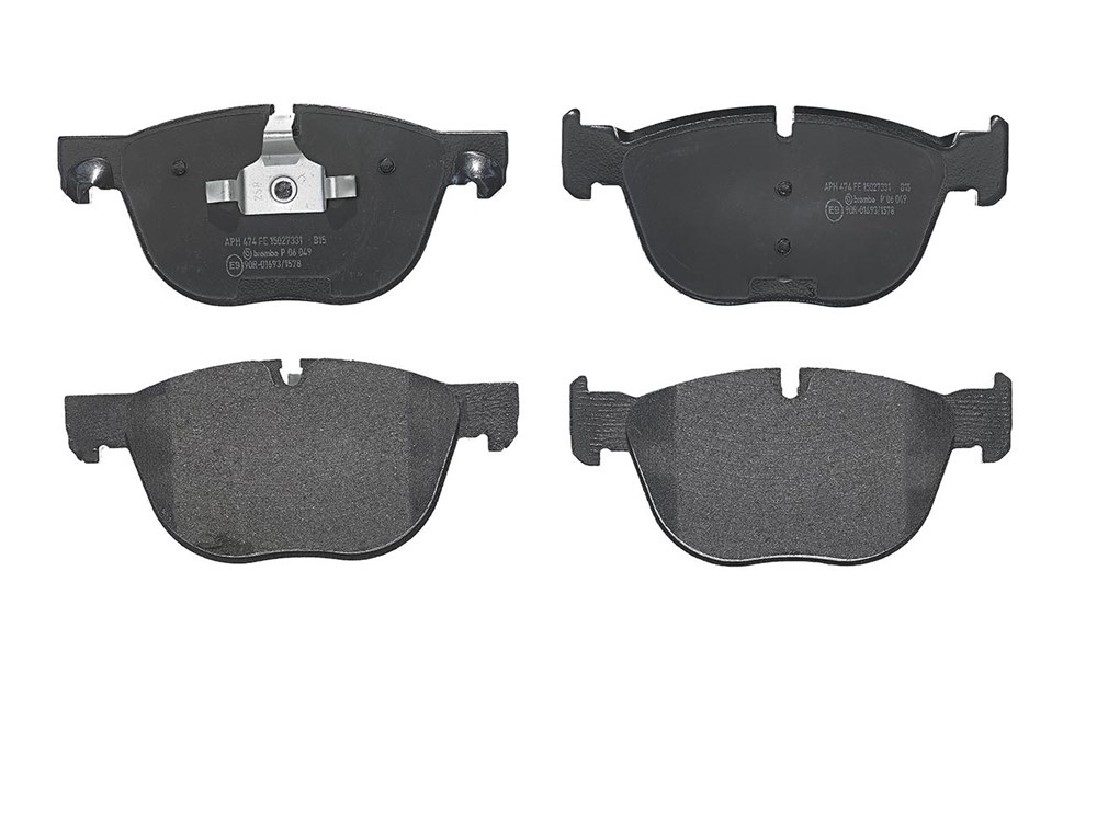 BREMBO Brake pad set BMW P 06 049 2475040,34112413038,34112413052 34112413068,34112475040,34114074370,34116778403,34116779293,34116852253,34116857096