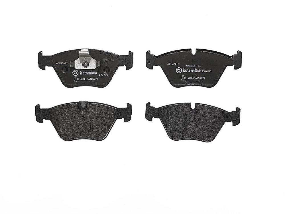 BREMBO Brake pad set PRIME LINE prepared for wear indicator P 06 065 Brake pads,Brake pad set, disc brake BMW,5 Limousine (E39),5 Touring (E39)