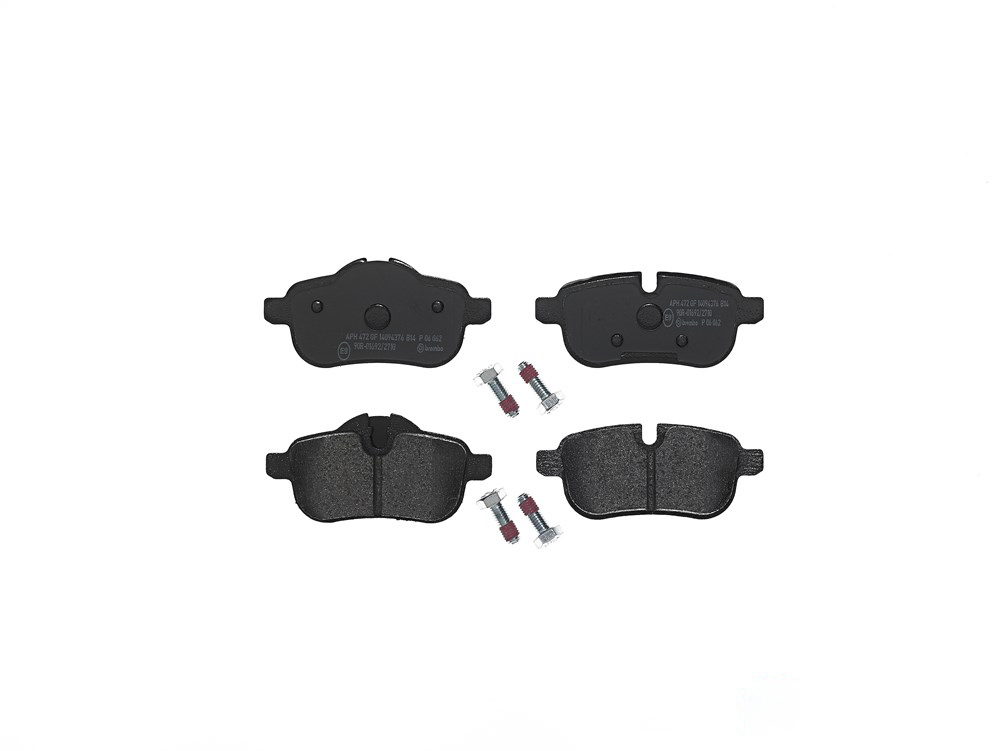 BREMBO Brake pad set PRIME LINE prepared for wear indicator P 06 068 Brake pads,Brake pad set, disc brake MINI,Schrägheck (R56),Clubman (R55)