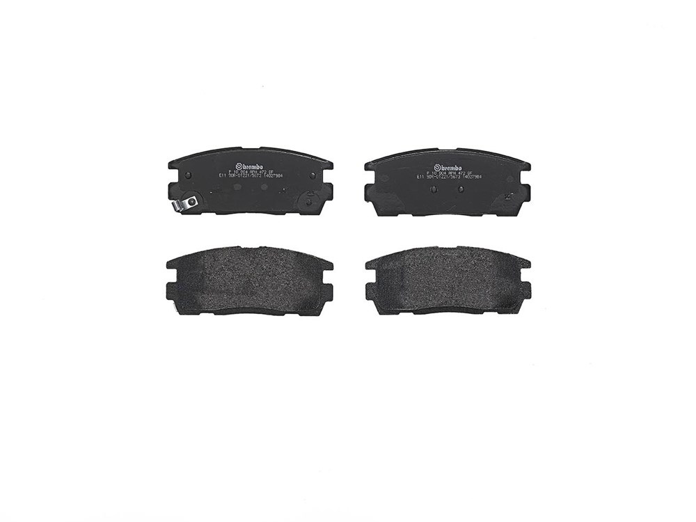BREMBO Brake pad set OPEL,CHEVROLET,DAEWOO P 10 004 8391D1275,19149904,19171816 19208345,20801538,22850988,42786002,95459513,96626076,20801538,1605123