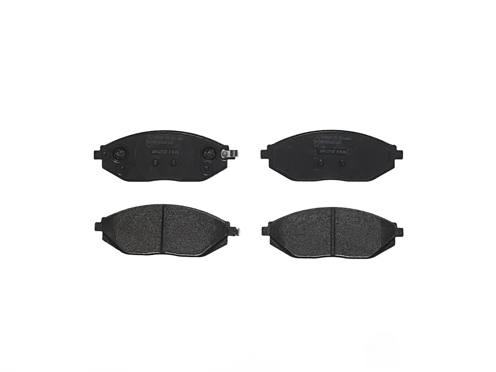 BREMBO Brake pad set PRIME LINE with acoustic wear warning P 10 054 Brake pads,Brake pad set, disc brake CHEVROLET,SPARK (M300),Spark (M400)