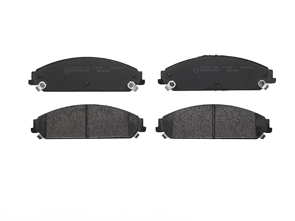 BREMBO Brake pad set PRIME LINE with acoustic wear warning P 11 017 Brake pads,Brake pad set, disc brake CHRYSLER,LANCIA,DODGE,300 C Touring (LX, LE)