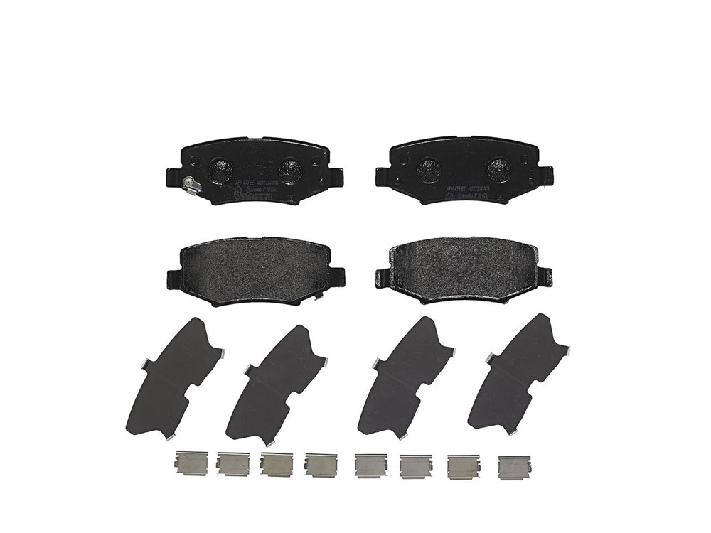 BREMBO Brake pad set JEEP,DODGE,TATA (TELCO) P 18 024 00K68003776AA,068003776AA,68003776AA K68003776AA,00K68003776AA,68003776AA,K68003776AA,V2013776AB