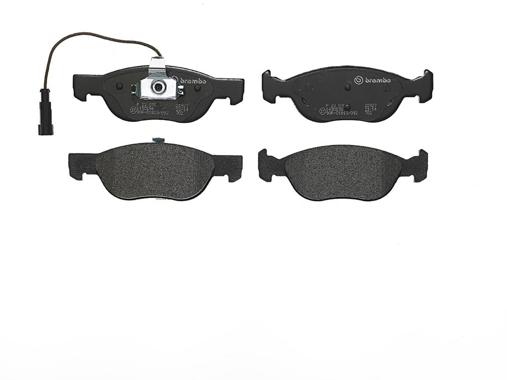 BREMBO Brake pad set FIAT,ALFA ROMEO,LANCIA P 23 070 71753041,71753042,77362316 9947124,9947630,9949048,9951067,9951243,6001073149,71753041,71753042