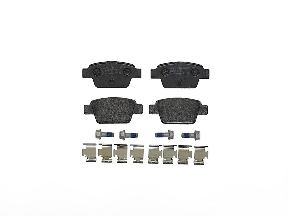 BREMBO Brake pad set FIAT,ALFA ROMEO,CHRYSLER P 23 080 6001073153,71769094,71770014 71772225,71796094,77362271,77362768,77363518,77364590,9949280
