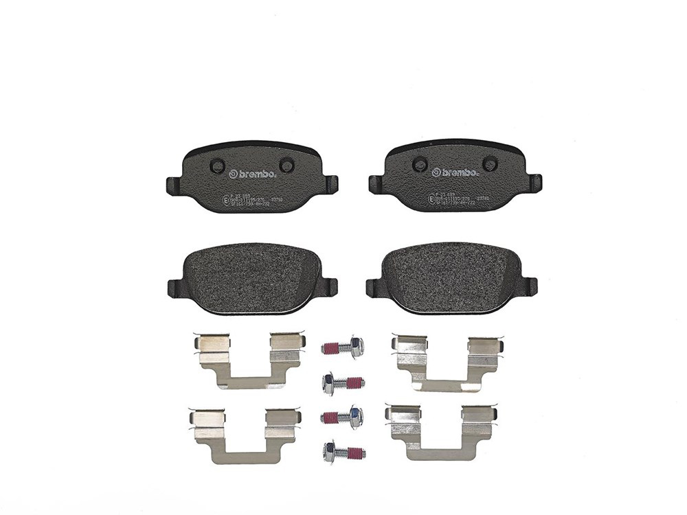 BREMBO Brake pad set PRIME LINE excl. wear warning contact P 23 089 Brake pads,Brake pad set, disc brake ALFA ROMEO,LANCIA,159 Sportwagon (939)