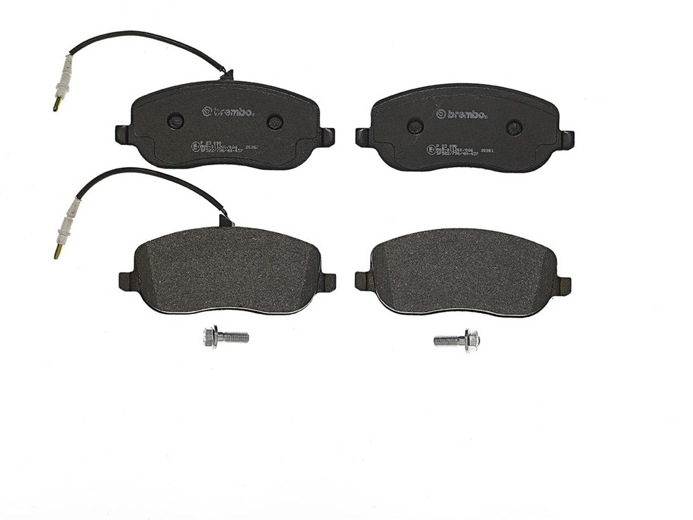 BREMBO Brake pad set FIAT,PEUGEOT,CITROËN P 23 090 8376D1257,1617258380,425220 425231,425457,E172232,E172592,0000077366761,71772213,77362236,77363956