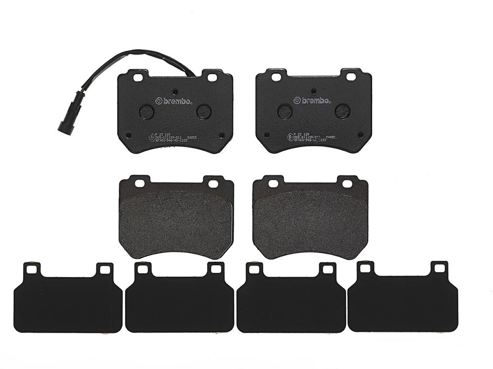 BREMBO Brake pad set PRIME LINE incl. wear warning contact P 23 129 Brake pads,Brake pad set, disc brake ALFA ROMEO,159 Sportwagon (939),159 (939)
