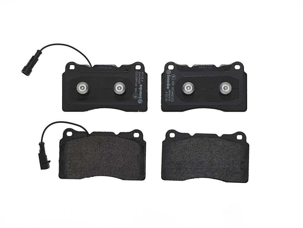 BREMBO Brake pad set PRIME LINE incl. wear warning contact P 23 134 Brake pads,Brake pad set, disc brake ALFA ROMEO,GIULIETTA (940)