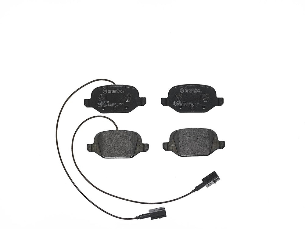 BREMBO Brake pad set PRIME LINE incl. wear warning contact P 23 146 Brake pads,Brake pad set, disc brake FIAT,ABARTH,500 (312),500 C (312),500X (334_)