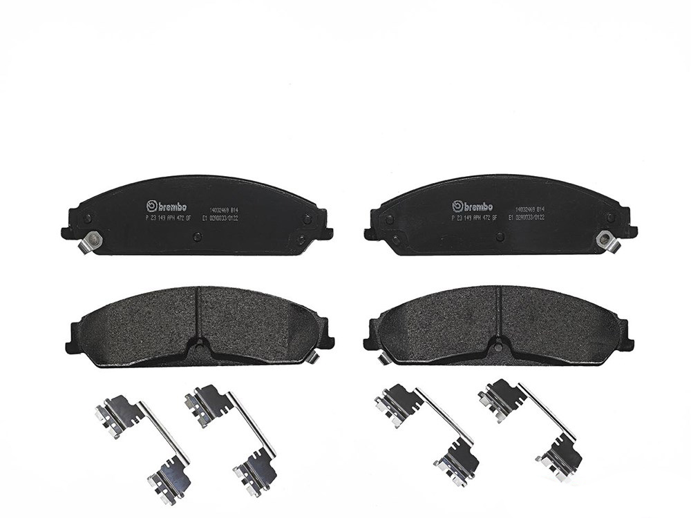 BREMBO Brake pad set PRIME LINE with acoustic wear warning P 23 149 Brake pads,Brake pad set, disc brake CHRYSLER,LANCIA,DODGE,300 C Touring (LX, LE)