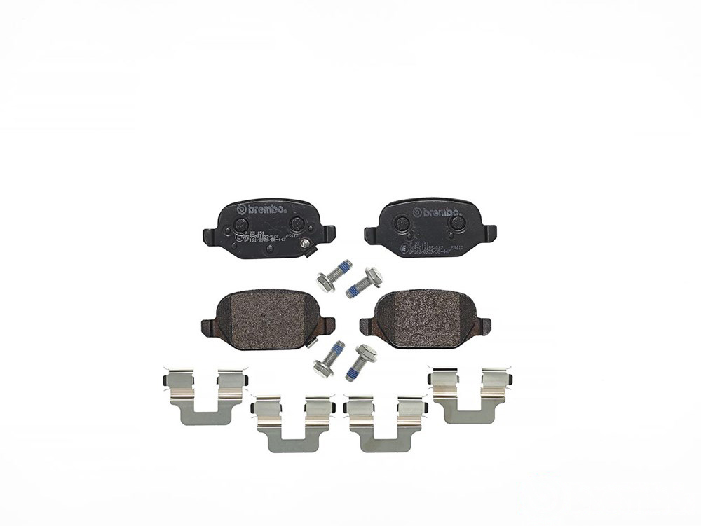 BREMBO Brake pad set PRIME LINE with acoustic wear warning P 23 151 Brake pads,Brake pad set, disc brake FIAT,500 (312),Panda Schrägheck (312_, 319_)