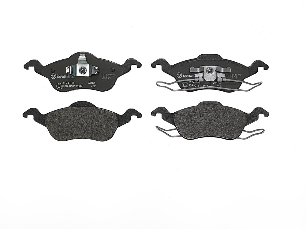 BREMBO Brake pad set PRIME LINE excl. wear warning contact P 24 046 Brake pads,Brake pad set, disc brake FORD,FOCUS Kombi (DNW),FOCUS (DAW, DBW)