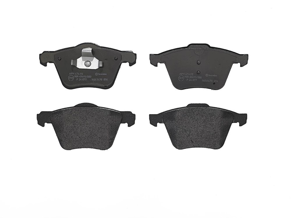 BREMBO Brake pad set FORD,VOLVO P 24 077 8357D1305,1405511,1423389 1431178,1916761,6G9N2K021CA,6G9N2K021CB,6G9N2K021CC,ME6G9J2K021CA,30736322,30793539
