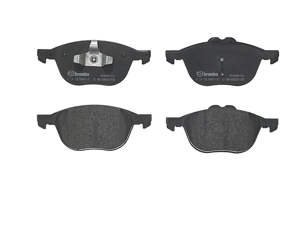 BREMBO Brake pad set FORD P 24 158 1797211,2048661,2188058 2253408,CV612K021BA,GN152K021AC,GN1Z2001D,GN1Z2001J,KTKV6C2K021BA,MECV6J2K021AA