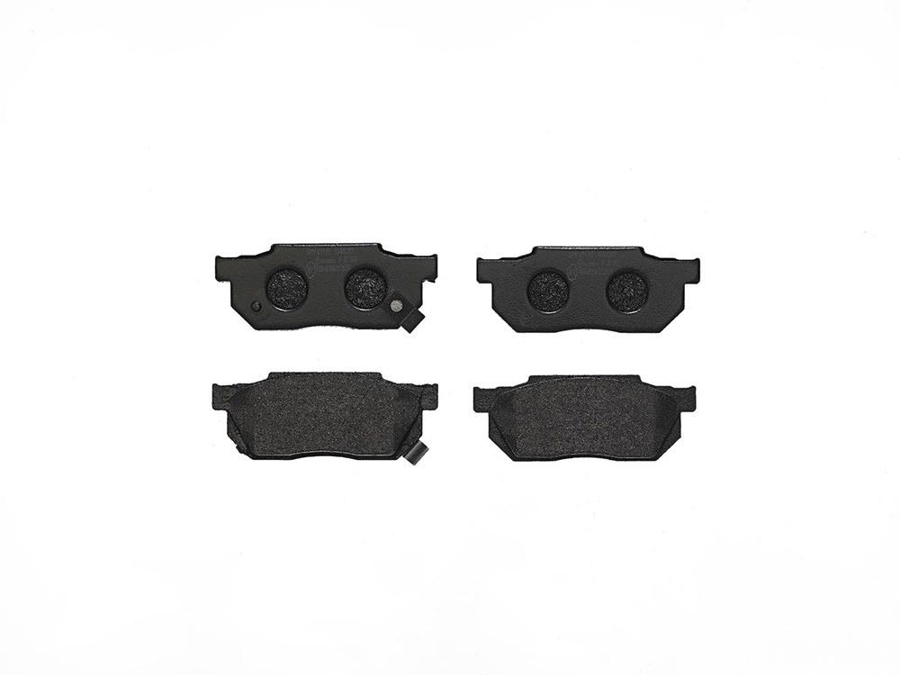 BREMBO Brake pad set PRIME LINE with acoustic wear warning P 28 008 Brake pads,Brake pad set, disc brake HONDA,CIVIC V Hatchback (EG),CRX II (ED, EE)