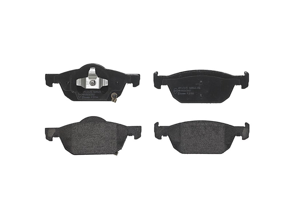 BREMBO Brake pad set PRIME LINE with acoustic wear warning P 28 044 Brake pads,Brake pad set, disc brake HONDA,ACCORD VIII (CU),ACCORD VIII Kombi