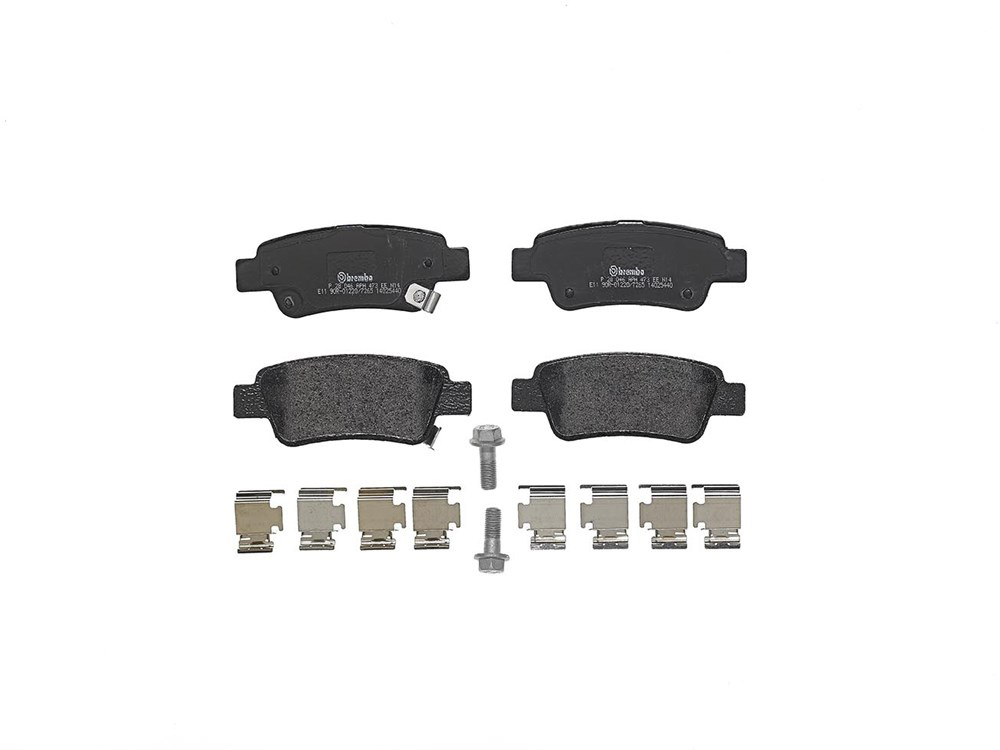 BREMBO Brake pad set PRIME LINE with acoustic wear warning P 28 046 Brake pads,Brake pad set, disc brake HONDA,CR-V III (RE),CR-V IV (RM_)