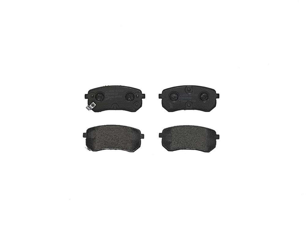 BREMBO Brake pad set PRIME LINE with acoustic wear warning P 30 033 Brake pads,Brake pad set, disc brake HYUNDAI,KIA,DODGE,i10 (PA),i10 (IA)