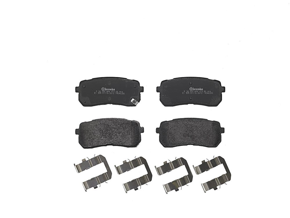 BREMBO Brake pad set PRIME LINE with acoustic wear warning P 30 035 Brake pads,Brake pad set, disc brake HYUNDAI,KIA,H-1 Travel (TQ),H-1 Cargo (TQ)
