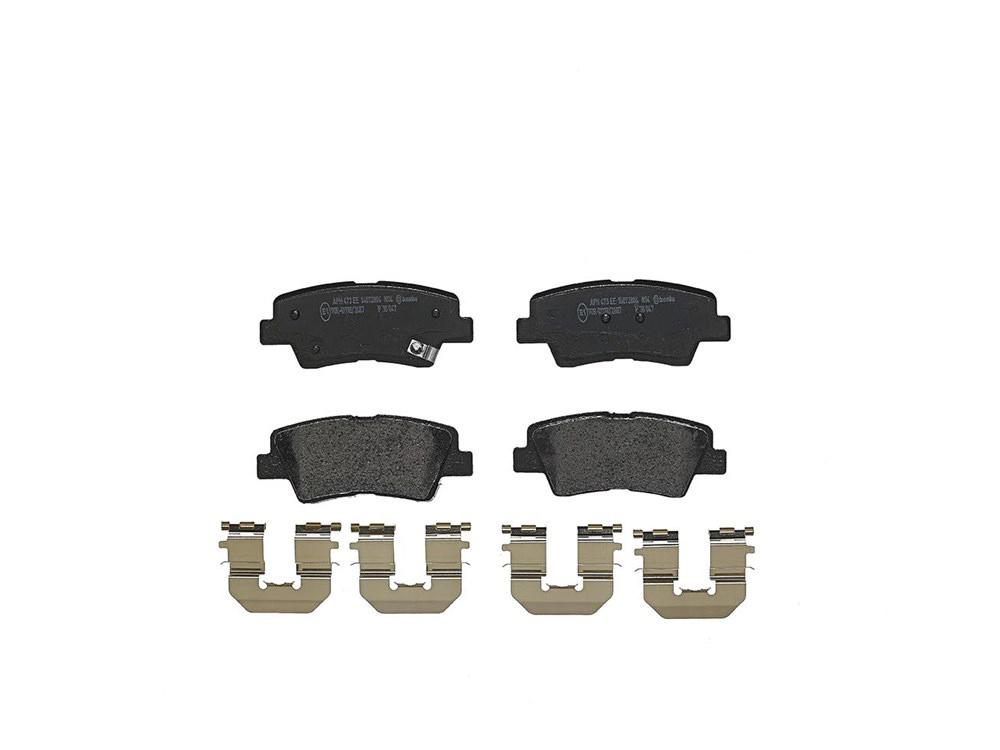 BREMBO Brake pad set HYUNDAI,KIA,SSANGYONG P 30 047 8428D1313,3502130140W01,3502130240W01 S1010630400,S1010630401,106400172502,1014026445,4050004000