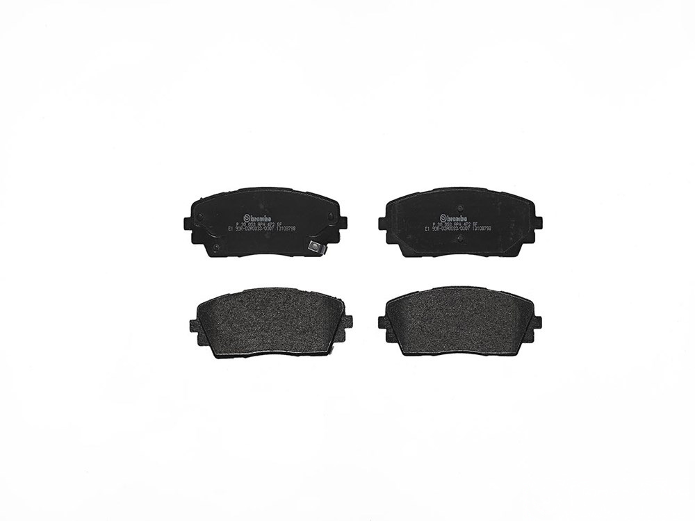 BREMBO Brake pad set PRIME LINE with acoustic wear warning P 30 053 Brake pads,Brake pad set, disc brake KIA,DODGE,Picanto (SA),PICANTO (TA)
