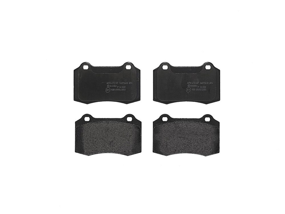 BREMBO Brake pad set SEAT,PEUGEOT,CITROËN P 36 020 2885759PK,6KL698151,7831D592 1619607480,4254C6,JLM21282,4254C6,02C2C24016,306451360,306838580