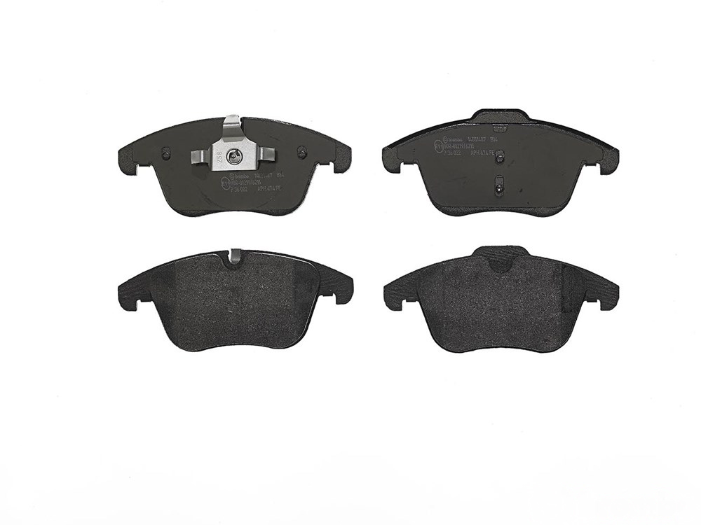 BREMBO Brake pad set PRIME LINE prepared for wear indicator P 36 022 Brake pads,Brake pad set, disc brake JAGUAR,MG,DAIMLER,XF (_J05_, CC9)