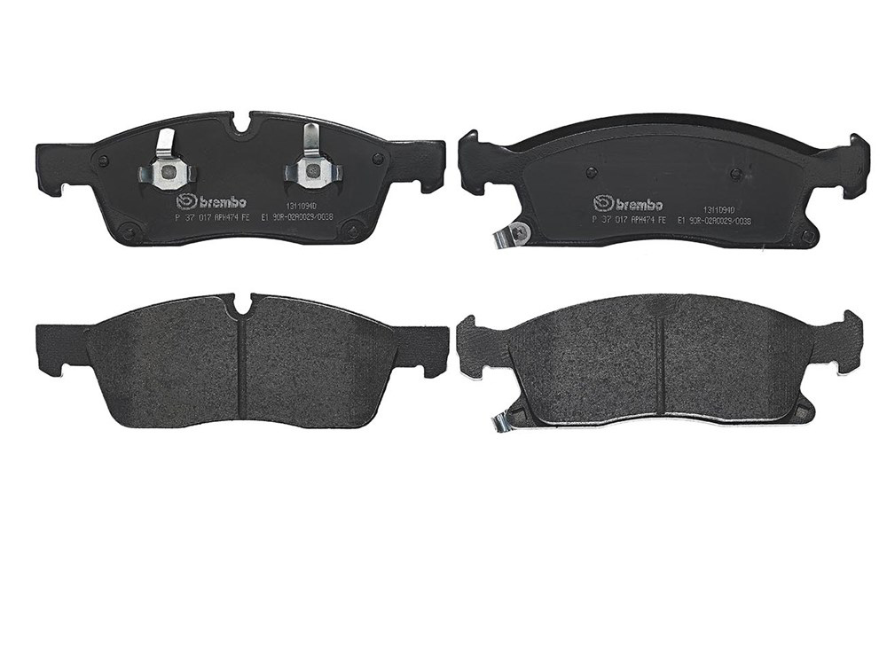 BREMBO Brake pad set JEEP,DODGE P 37 017 00K68052369AA,00K68052369AB,00K68052369AC 2AMV3369AA,2AMV3369AC,68052369AA,68052369AC,68052369AD,K68052369AA