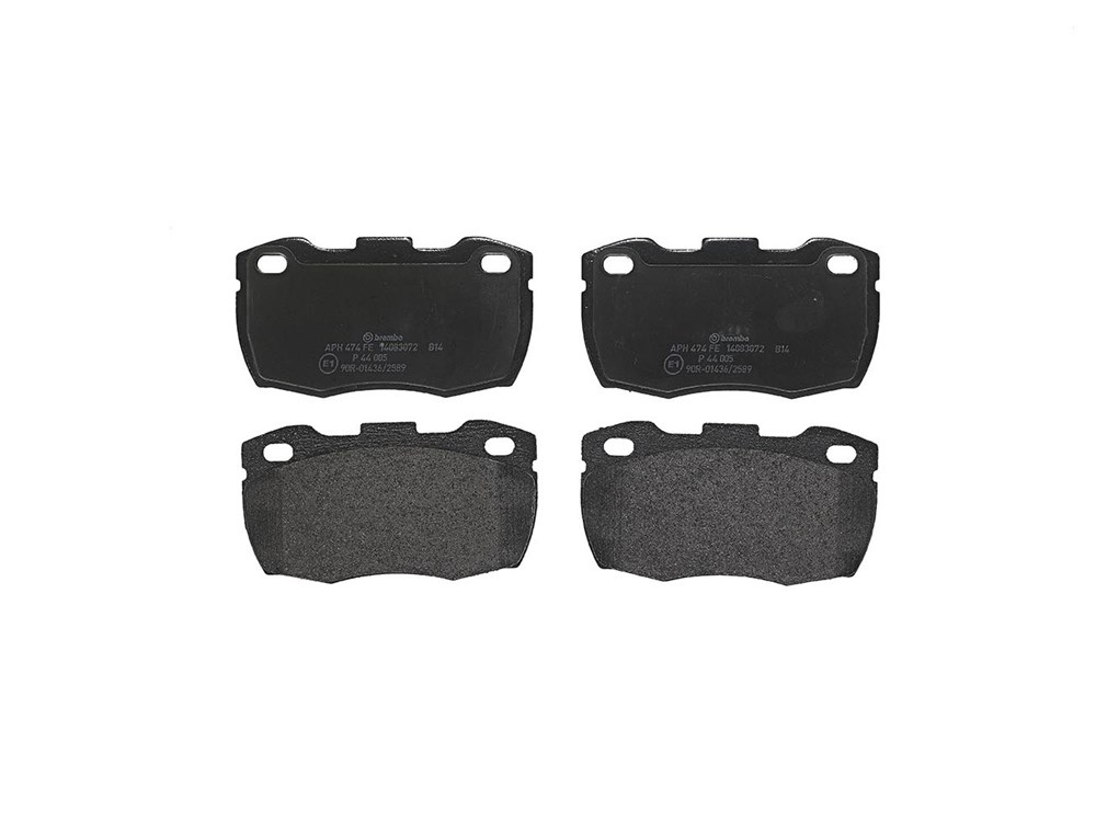 BREMBO Brake pad set PRIME LINE excl. wear warning contact P 44 005 Brake pads,Brake pad set, disc brake LAND ROVER,Defender SUV (L316)