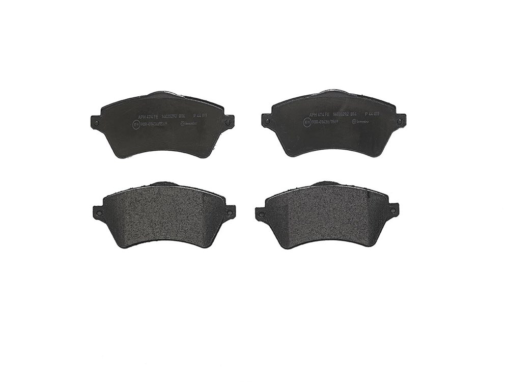 BREMBO Brake pad set PRIME LINE excl. wear warning contact P 44 011 Brake pads,Brake pad set, disc brake LAND ROVER,Freelander SUV (L314)