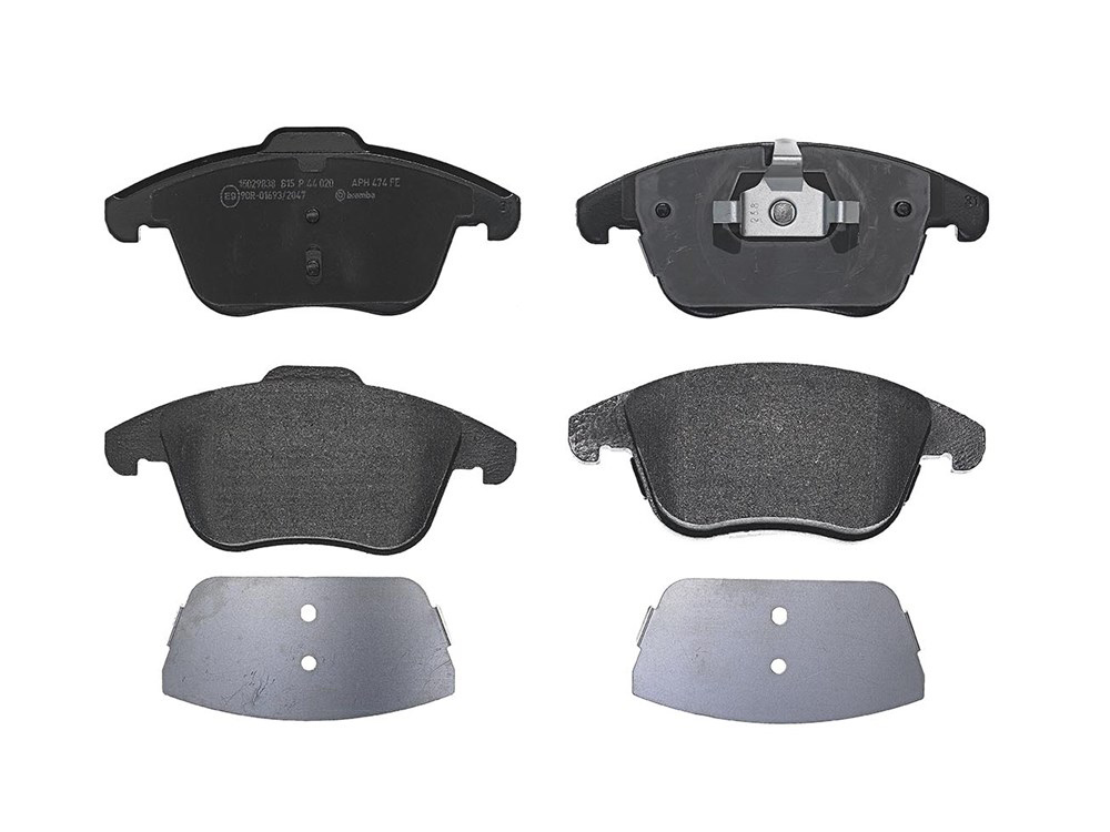 BREMBO Brake pad set PRIME LINE excl. wear warning contact P 44 020 Brake pads,Brake pad set, disc brake LAND ROVER,MG,Range Rover Evoque (L538)