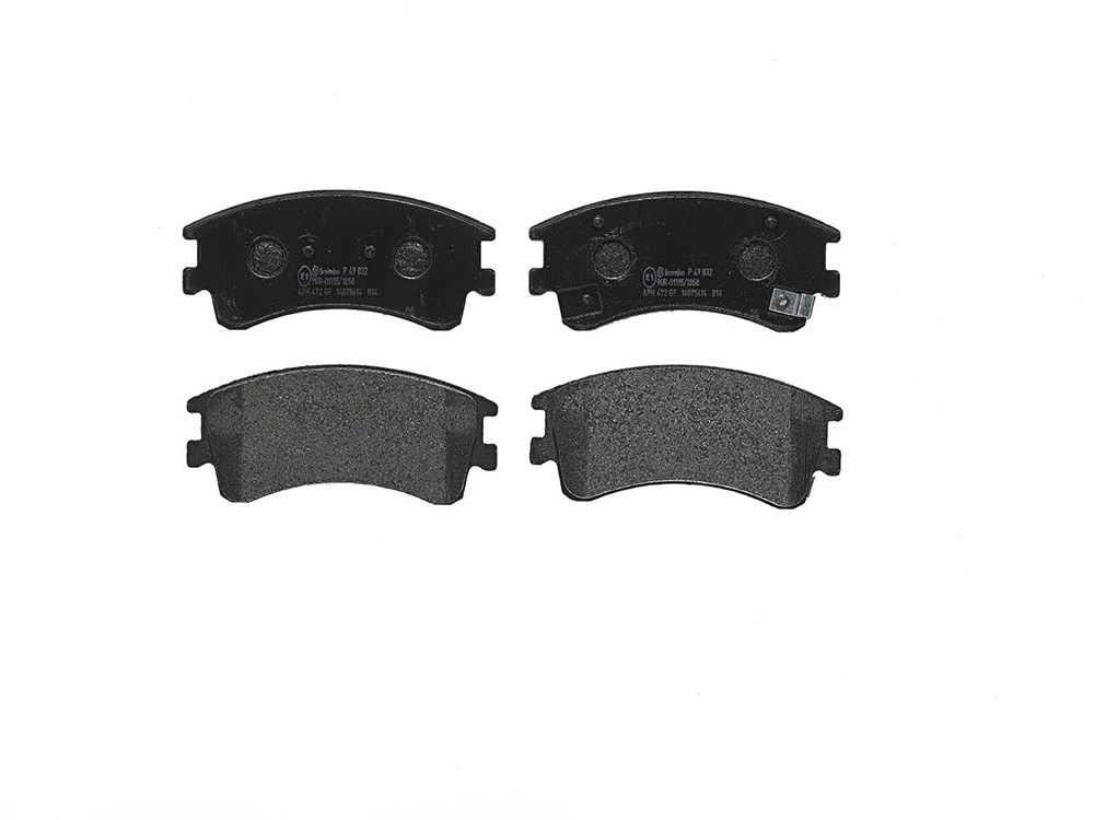 BREMBO Brake pad set MAZDA P 49 032 7856D957,G2YS2223Z,G2YS3323Z G2YS3323ZA,G2YS3323ZB,G2YS3328Z,GJYE3323ZA,GJYE3323ZB,GJYE3323ZC,GJYE3323ZD,GJYG3323Z