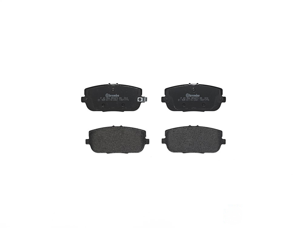 BREMBO Brake pad set FIAT,MAZDA,ABARTH P 49 044 8296D1180,6000615057,68333396AA NFY72648Z,N1Y32643ZA,N1Y32648ZA,N2Y32648Z,N2Y32648ZA,N2Y32648ZB